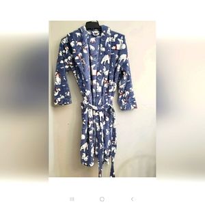 Vera Bradley Polar Bear Fleece Robe L/XL